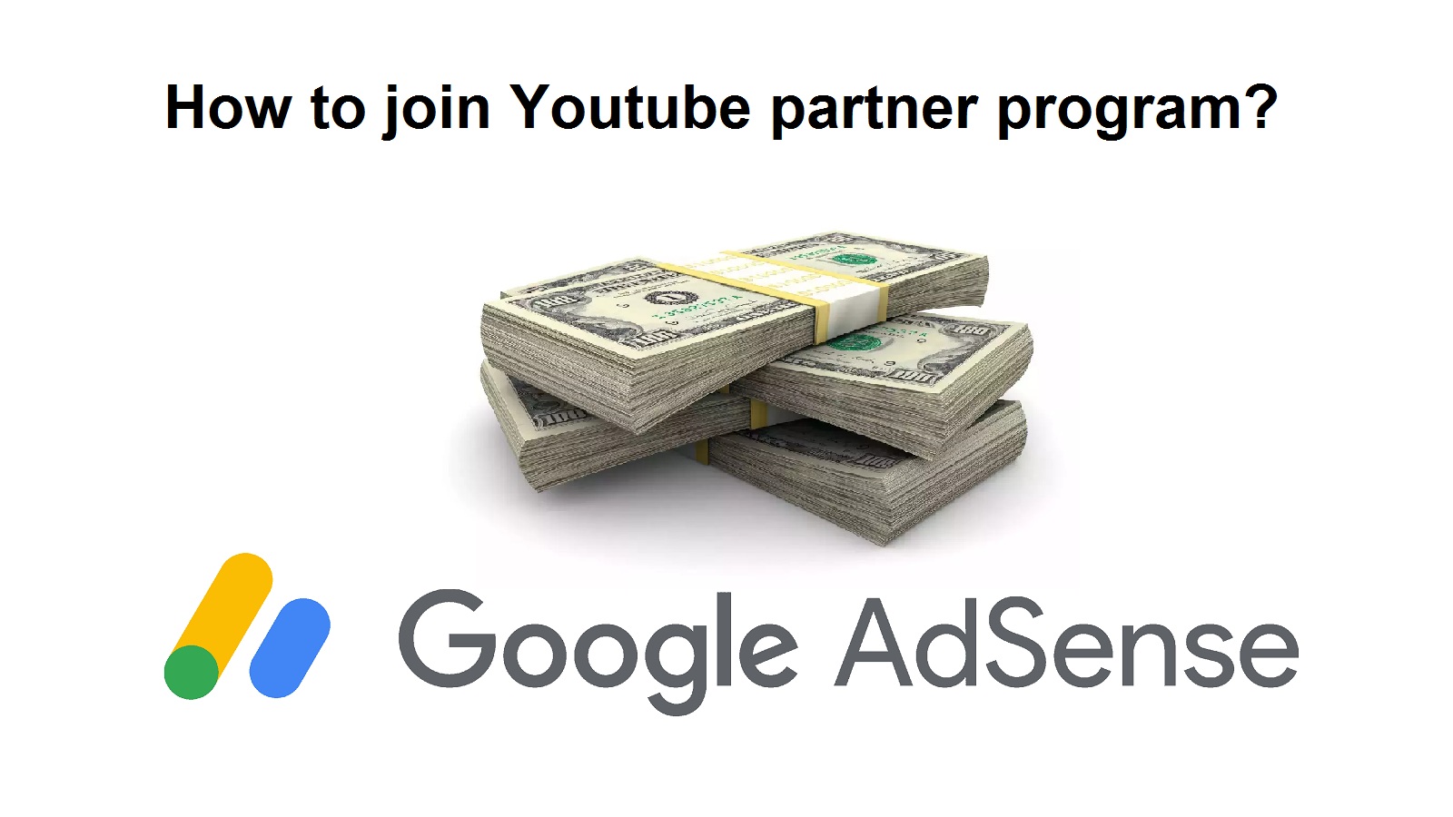 How to join Youtube partner program